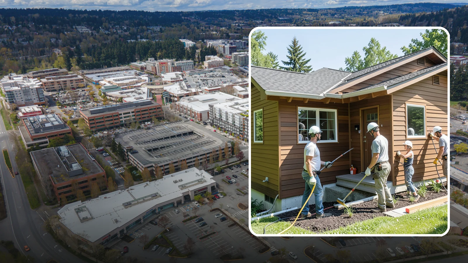 Engineered Wood Siding Installation in Redmond, King County, WA - We install engineered wood siding that delivers the warmth of real wood with enhanced resistance to Northwest moisture.
