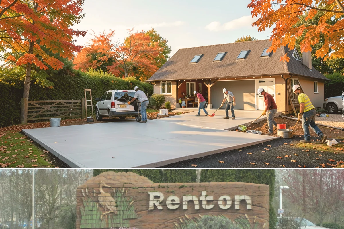 Engineered Wood Siding Installation in Renton, King County, WA - Drier months help field-cut edges seal and paint before rain arrives, though installation continues year-round with care.