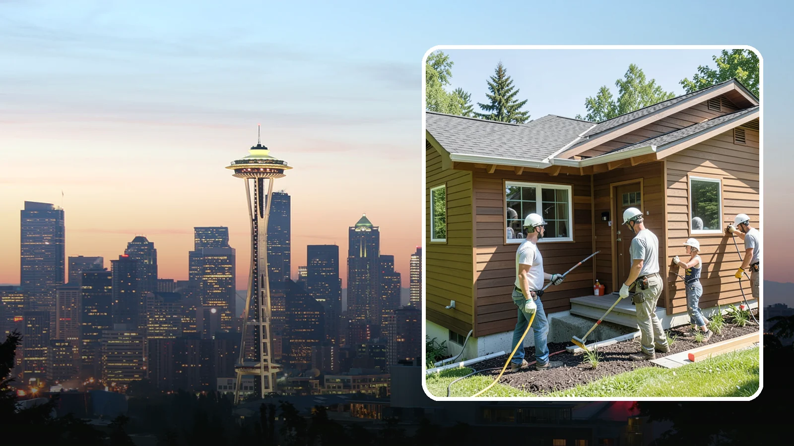 Engineered Wood Siding Installation in Seattle, King County, WA - We install engineered wood siding that delivers the warmth of real wood with enhanced resistance to Northwest moisture.