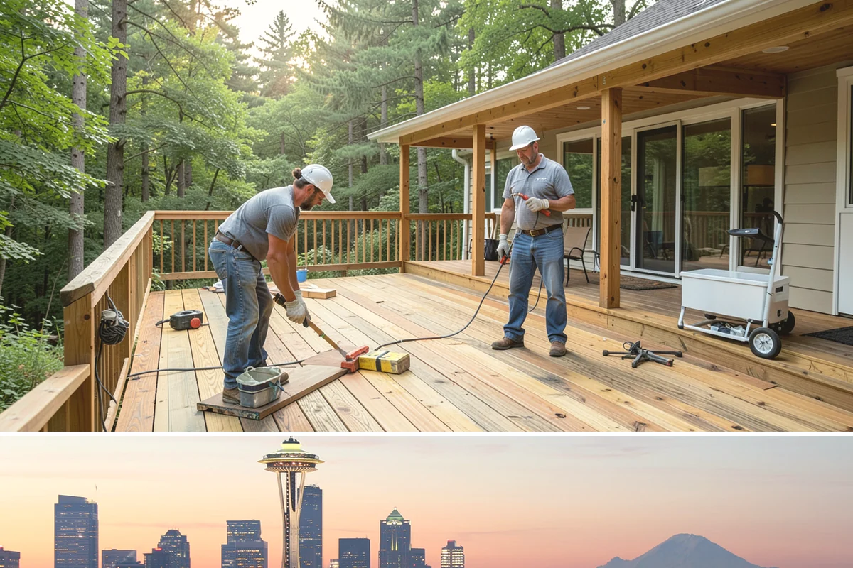 Engineered Wood Siding Installation in Seattle, King County, WA - Drier months help field-cut edges seal and paint before rain arrives, though installation continues year-round with care.
