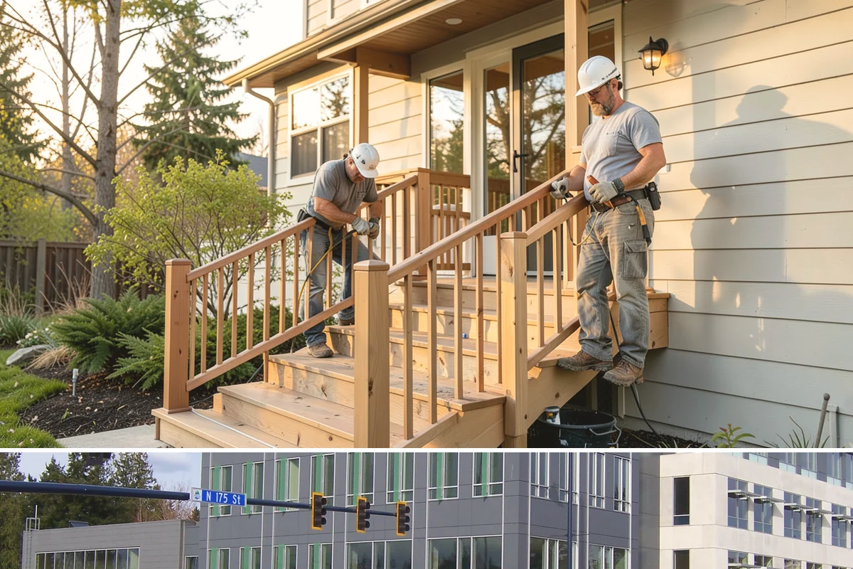 Engineered Wood Siding Installation in Shoreline, King County, WA - Drier months help field-cut edges seal and paint before rain arrives, though installation continues year-round with care.