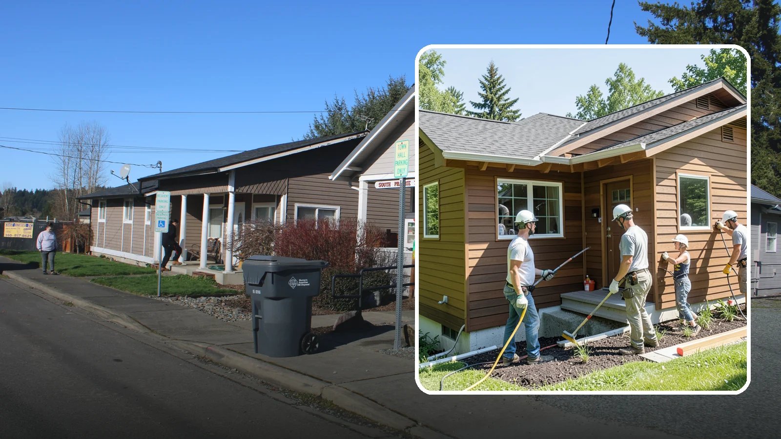 Engineered Wood Siding Installation in South Prairie, Pierce County, WA - We install engineered wood siding that delivers the warmth of real wood with enhanced resistance to Northwest moisture.