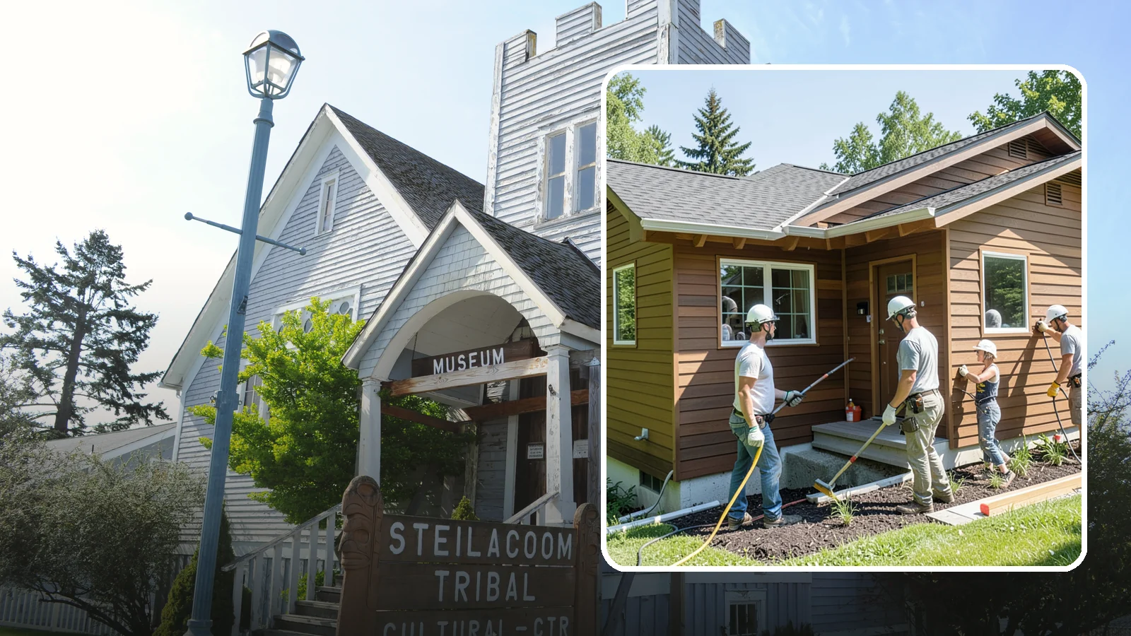 Engineered Wood Siding Installation in Steilacoom, Pierce County, WA - We install engineered wood siding that delivers the warmth of real wood with enhanced resistance to Northwest moisture.