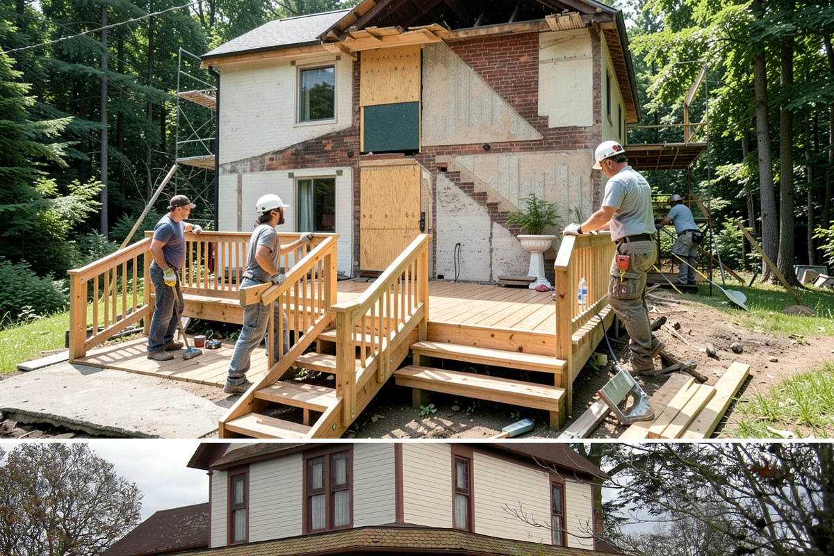 Engineered Wood Siding Installation in Sumner, Pierce County, WA - Drier months help field-cut edges seal and paint before rain arrives, though installation continues year-round with care.