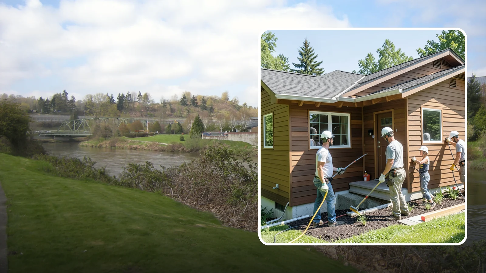 Engineered Wood Siding Installation in Tukwila, King County, WA - We install engineered wood siding that delivers the warmth of real wood with enhanced resistance to Northwest moisture.