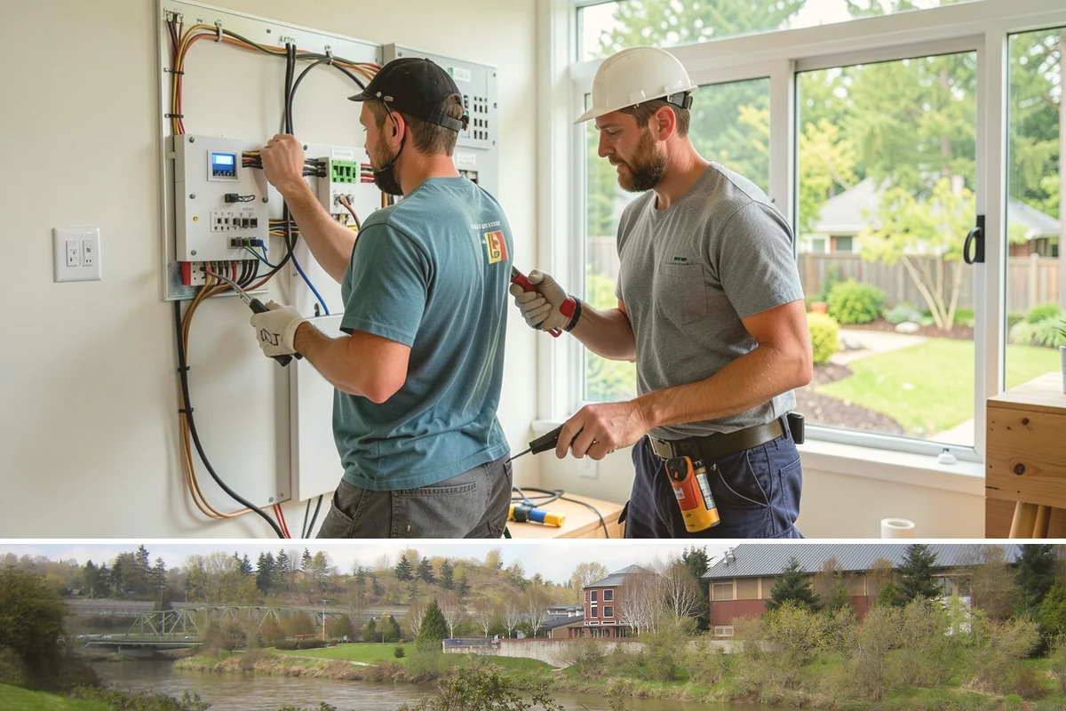 Engineered Wood Siding Installation in Tukwila, King County, WA - Drier months help field-cut edges seal and paint before rain arrives, though installation continues year-round with care.