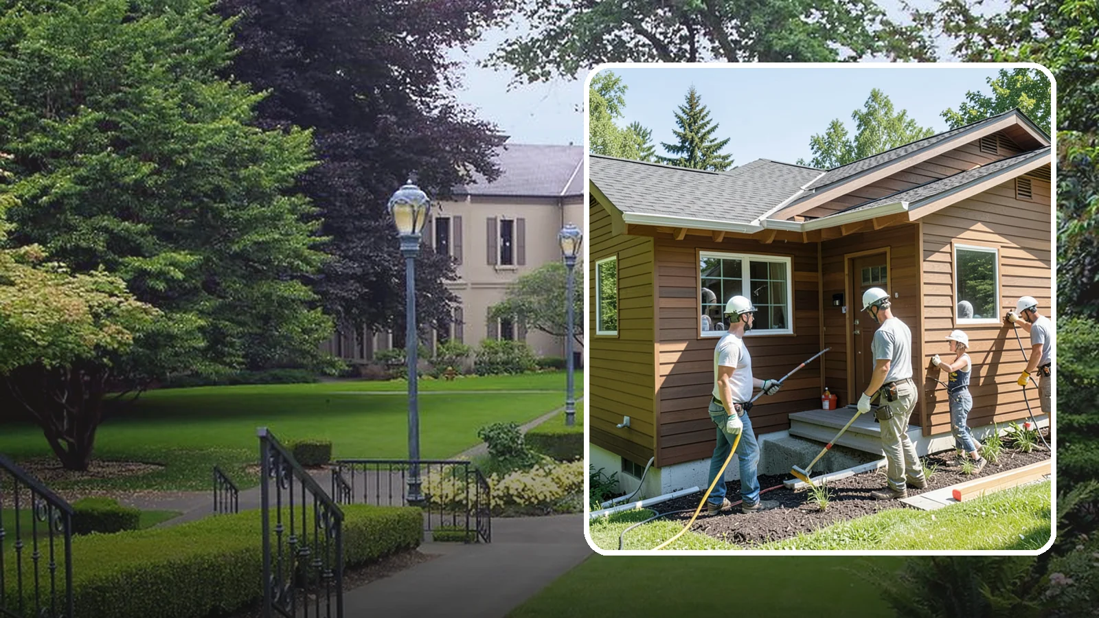 Engineered Wood Siding Installation in Woodinville, King County, WA - We install engineered wood siding that delivers the warmth of real wood with enhanced resistance to Northwest moisture.