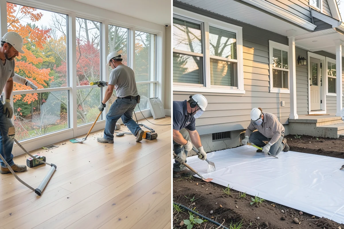 Entertainment Center Construction in Bonney Lake, Pierce County, WA - Plan around equipment and TV size