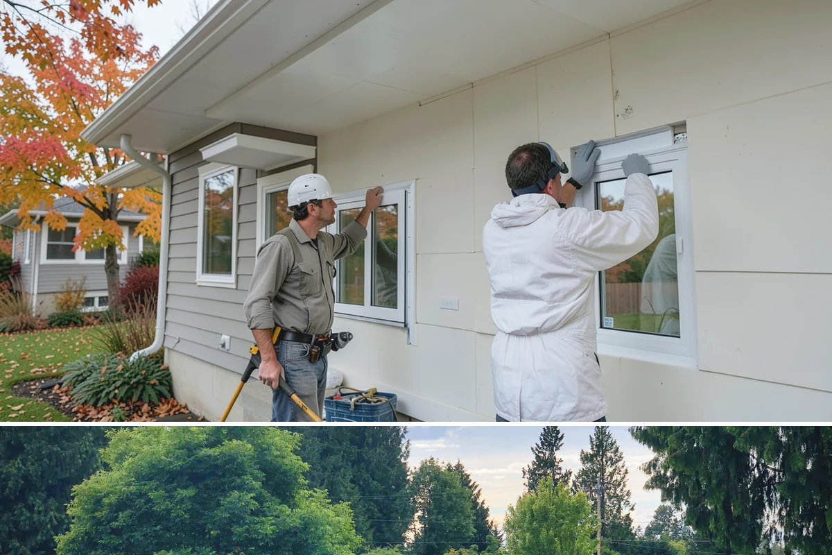 Entertainment Center Construction in Bonney Lake, Pierce County, WA - Media wall construction is indoor work suited to any season.