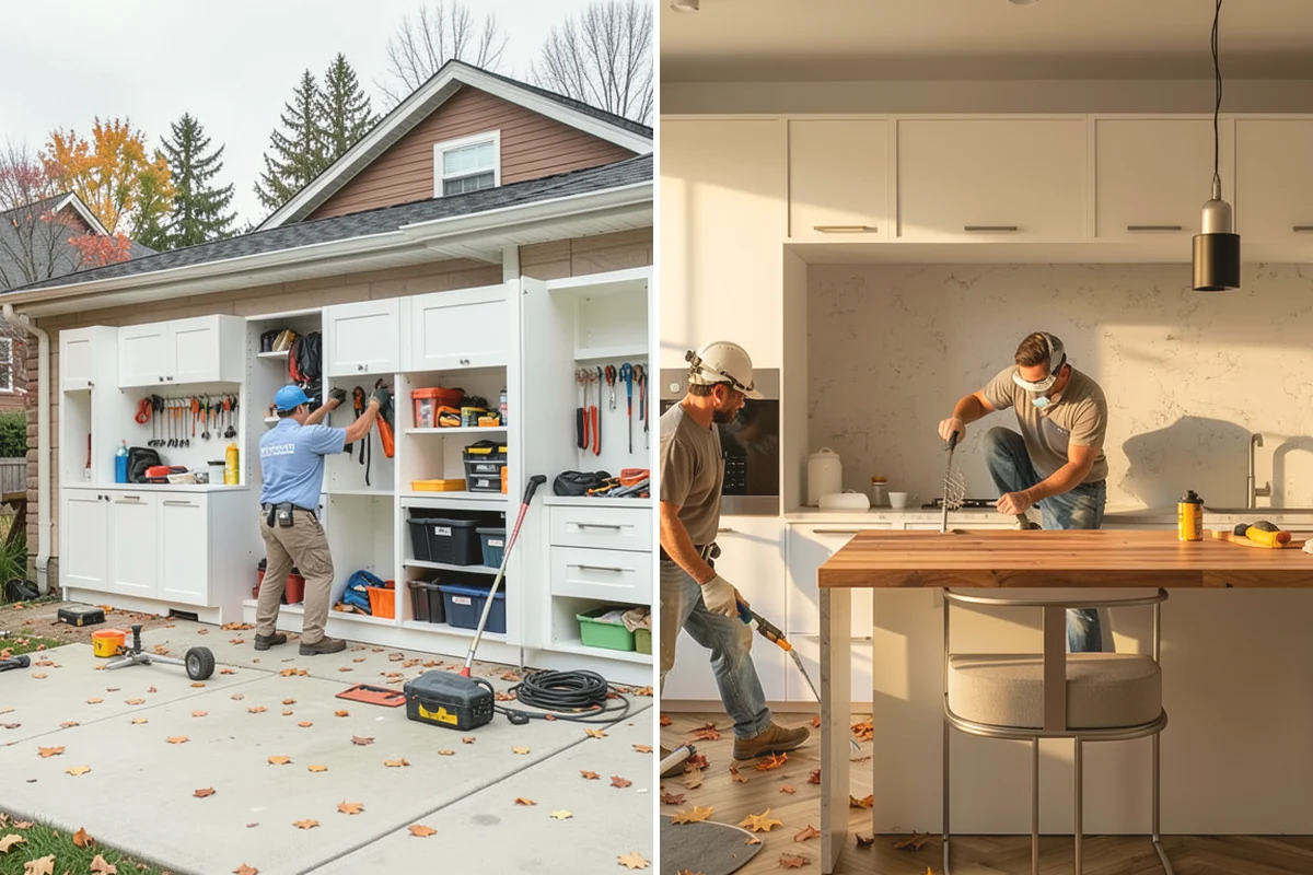 Entertainment Center Construction in Carbonado, Pierce County, WA - Plan around equipment and TV size