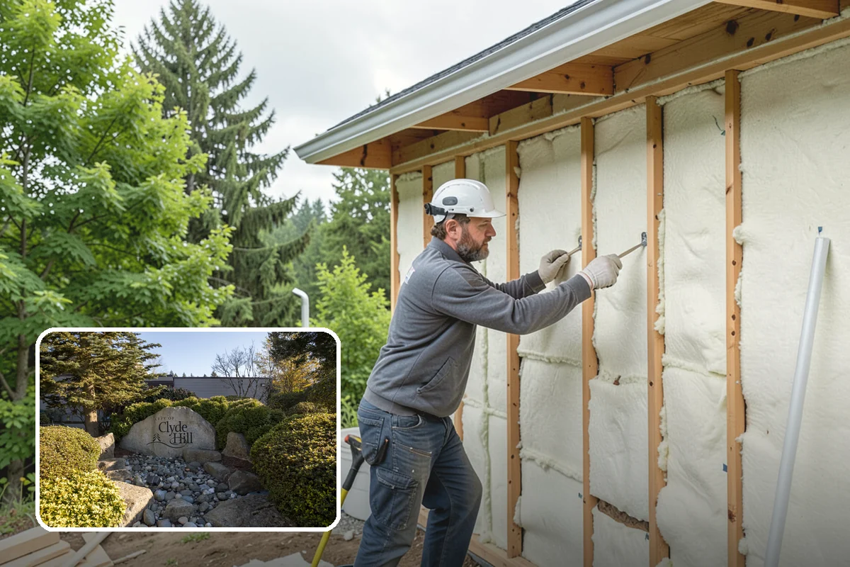 Entertainment Center Construction in Clyde Hill, King County, WA - Organizes electronics and cabling