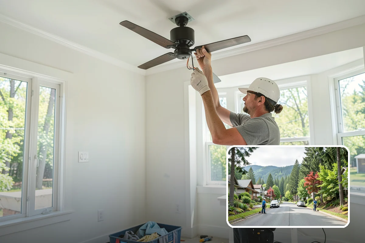 Entertainment Center Construction in Darrington, Snohomish County, WA - Organizes electronics and cabling