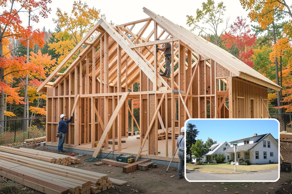 Entertainment Center Construction in DuPont, Pierce County, WA - Organizes electronics and cabling