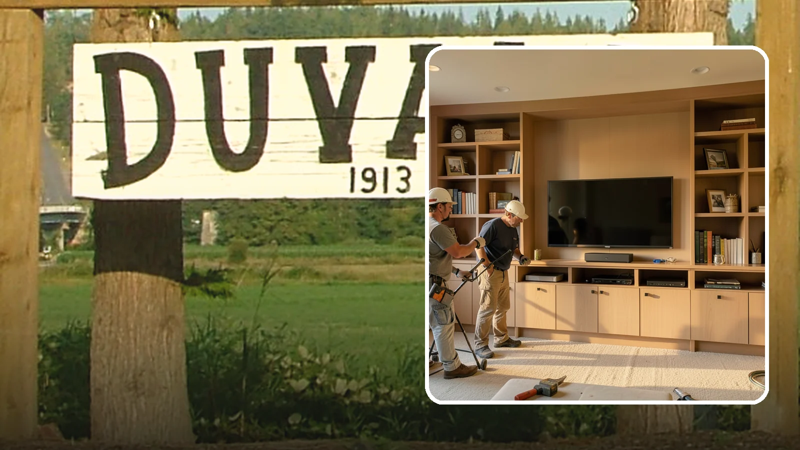 Entertainment Center Construction in Duvall, King County, WA - Building a custom entertainment center or media wall tailored to your electronics and style.