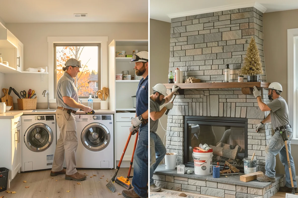 Entertainment Center Construction in Eatonville, Pierce County, WA - Plan around equipment and TV size
