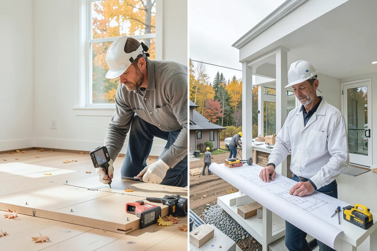 Entertainment Center Construction in Hamilton, Skagit County, WA - Plan around equipment and TV size
