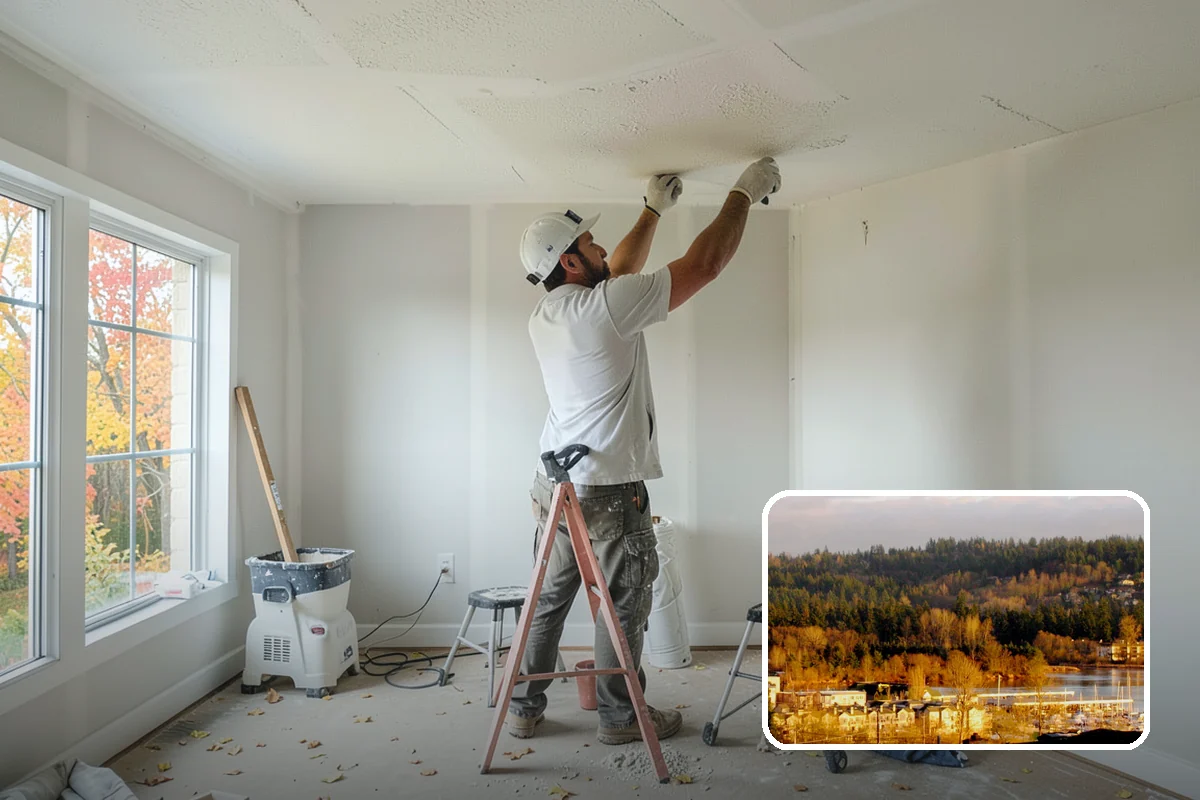 Entertainment Center Construction in Kenmore, King County, WA - Organizes electronics and cabling