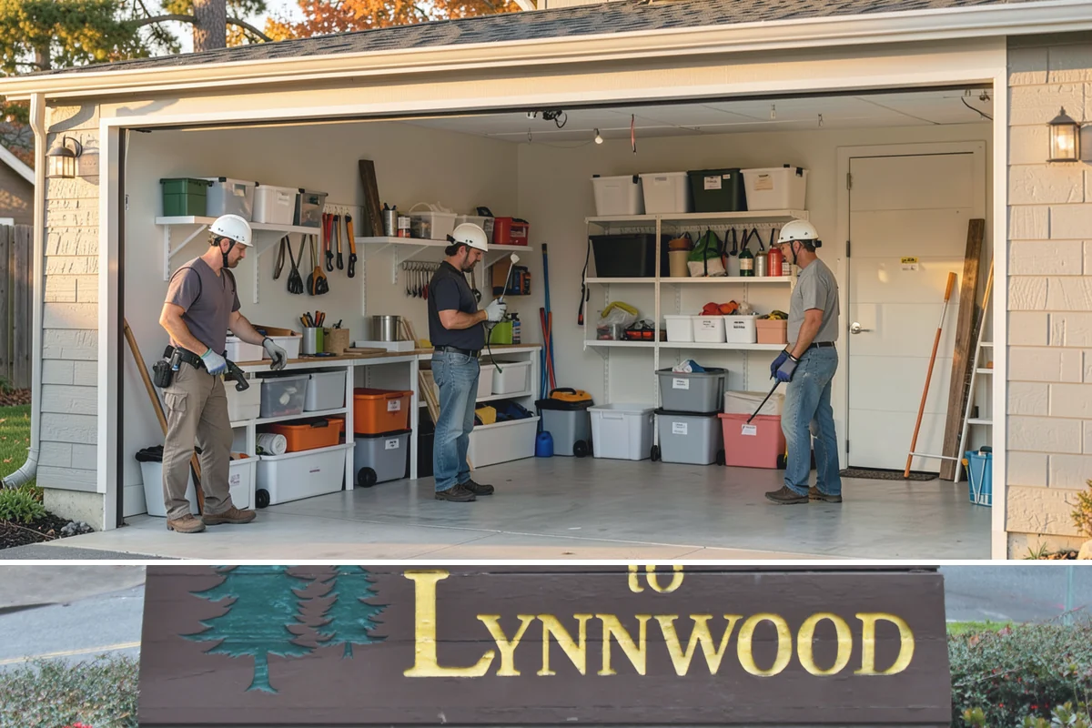 Entertainment Center Construction in Lynnwood, Snohomish County, WA - Media wall construction is indoor work suited to any season.