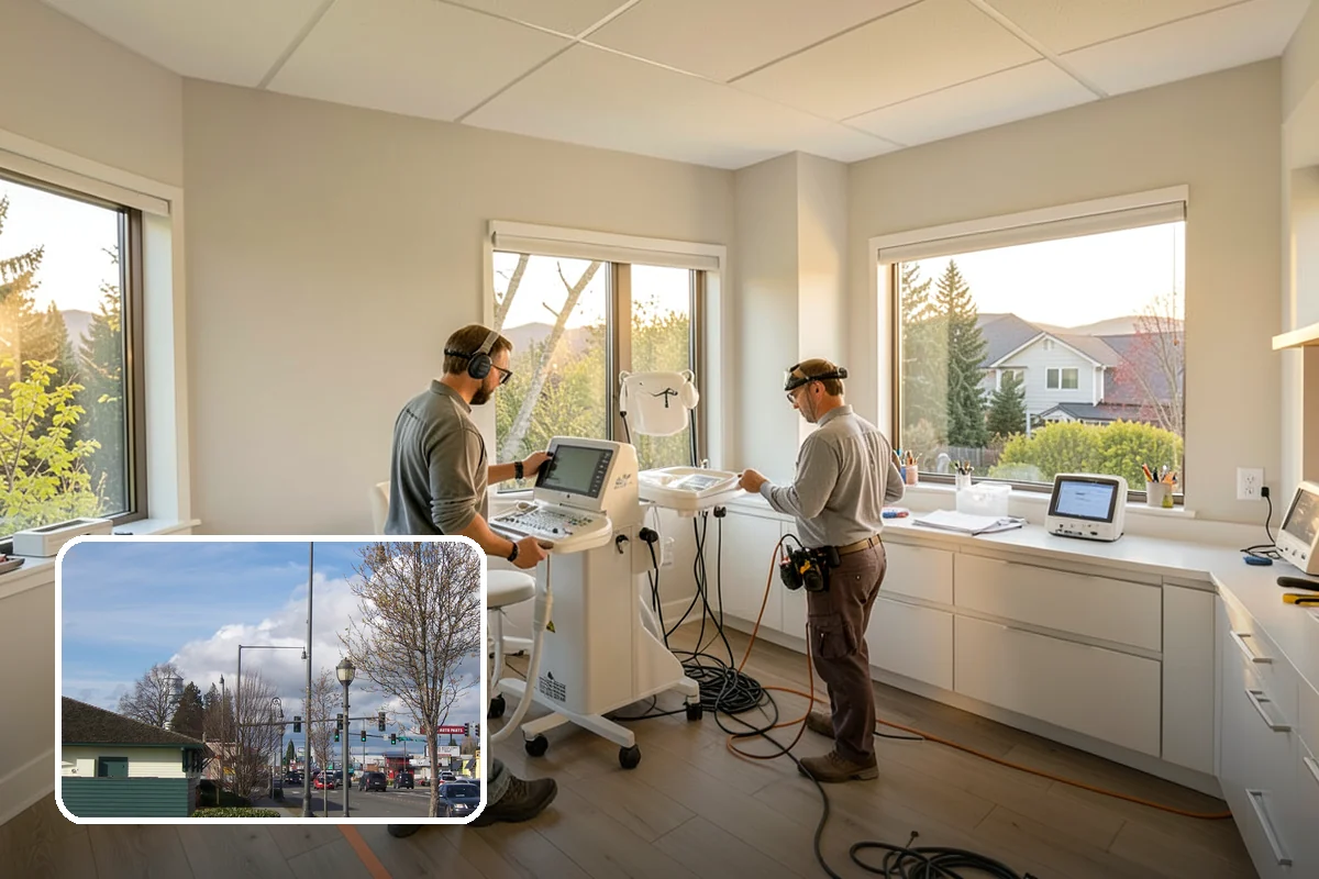 Entertainment Center Construction in Marysville, Snohomish County, WA - Organizes electronics and cabling
