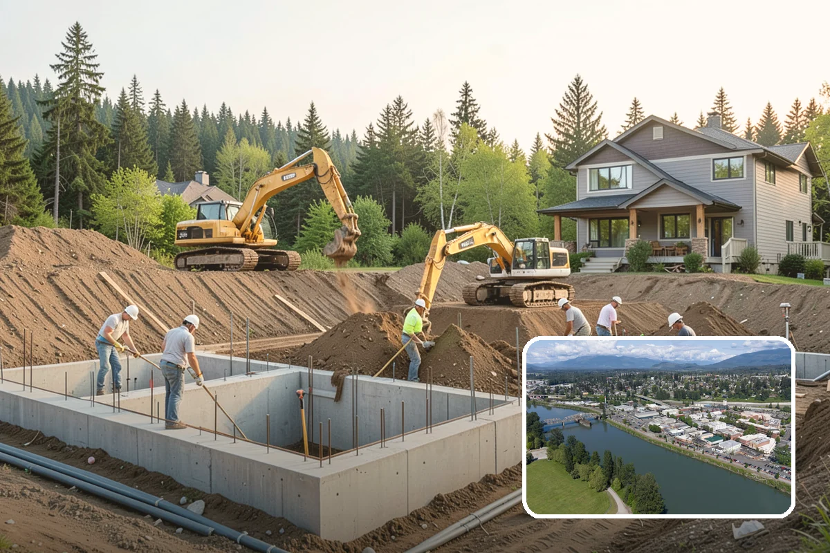 Entertainment Center Construction in Mount Vernon, Skagit County, WA - Organizes electronics and cabling