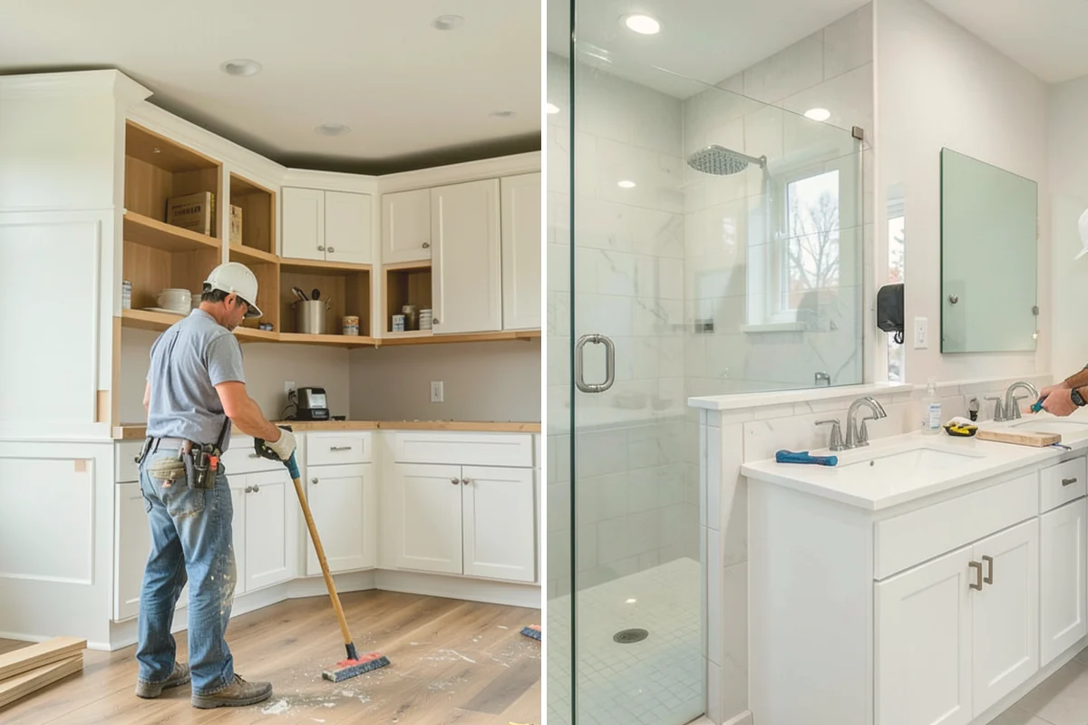 Entertainment Center Construction in Newcastle, King County, WA - Plan around equipment and TV size