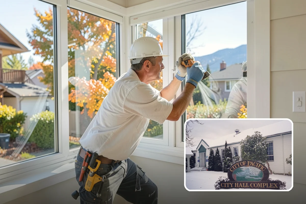 Entertainment Center Construction in Pacific, King County, WA - Organizes electronics and cabling