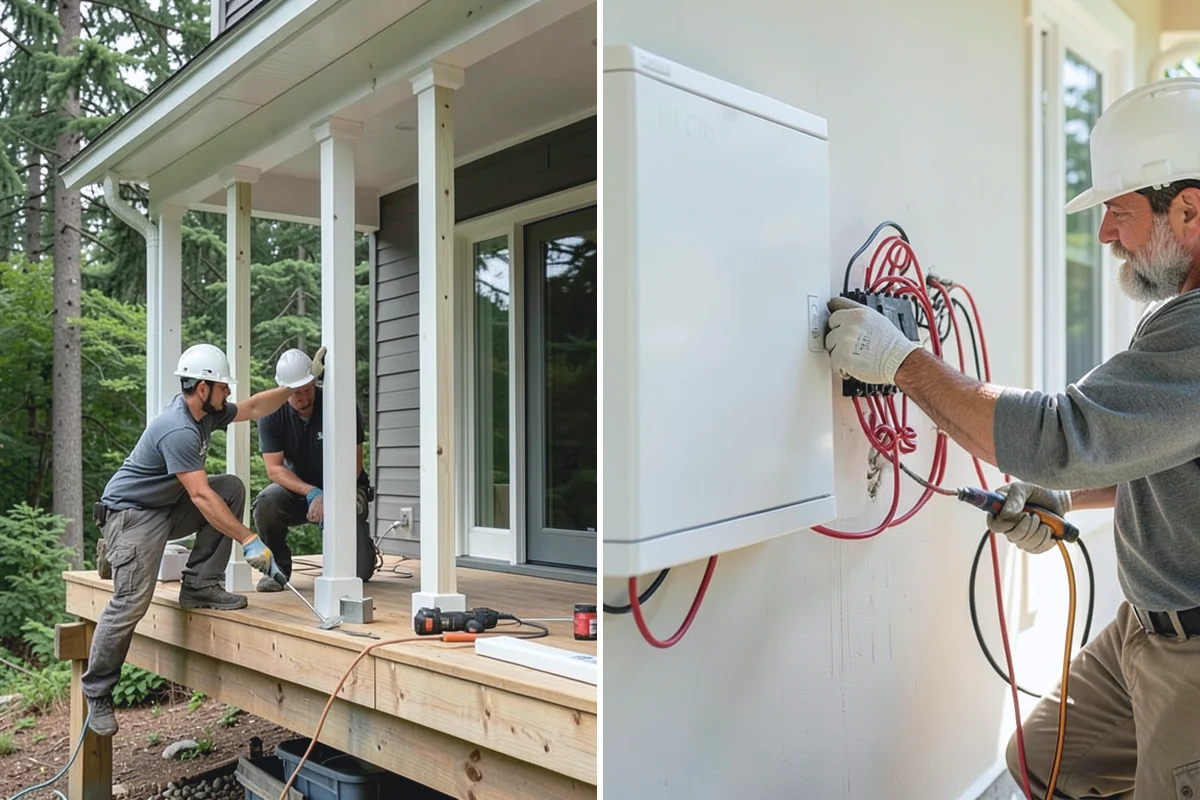 Entertainment Center Construction in Renton, King County, WA - Plan around equipment and TV size
