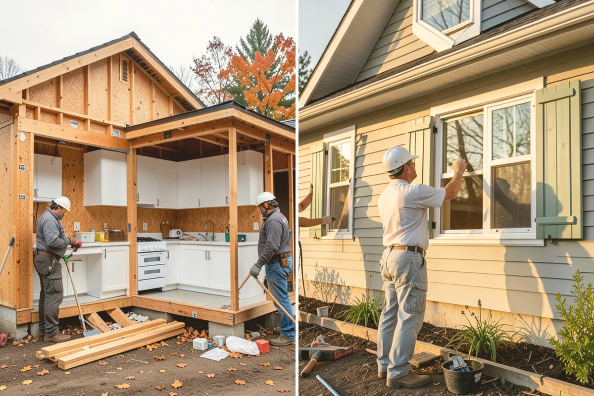 Entertainment Center Construction in Stanwood, Snohomish County, WA - Plan around equipment and TV size