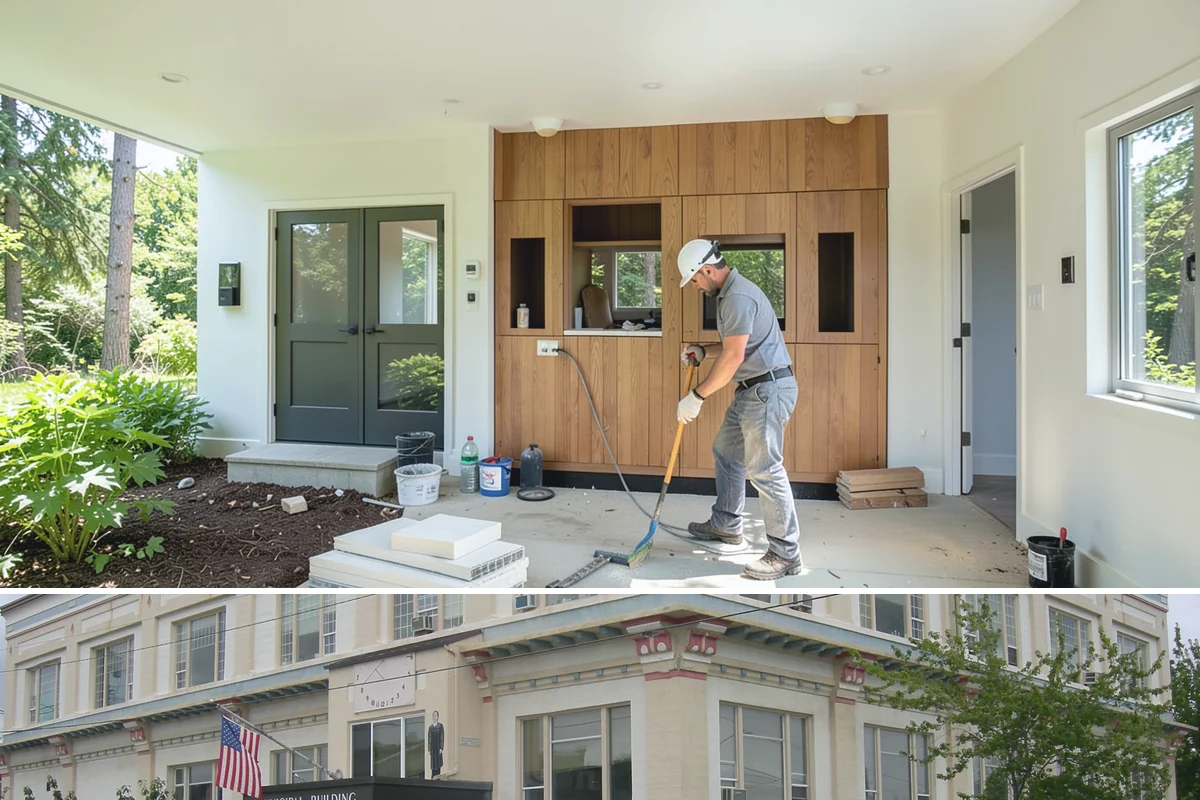 Entryway Flooring Installation in Anacortes, Skagit County, WA - Entryway flooring is especially worth installing before the rainy season, though it can be completed any time of year.