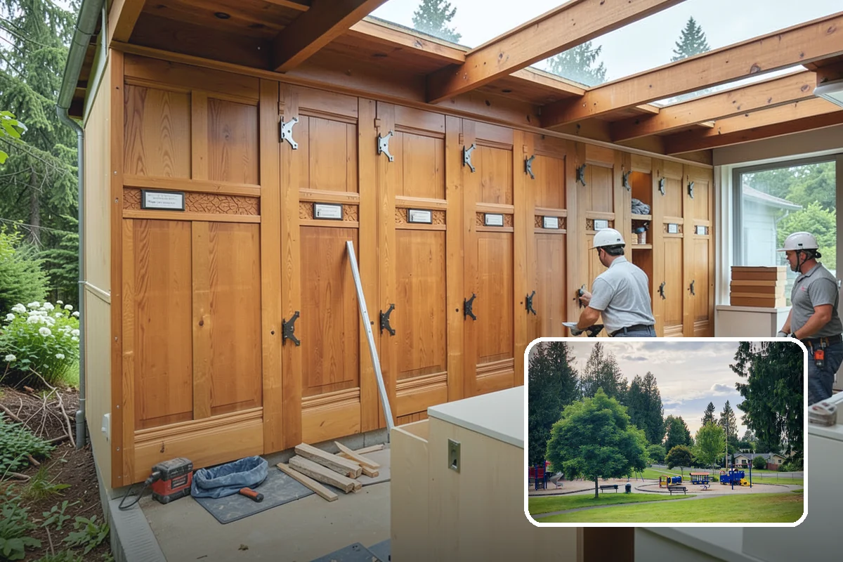 Entryway Flooring Installation in Bonney Lake, Pierce County, WA - Withstands tracked-in rain, mud, and grit