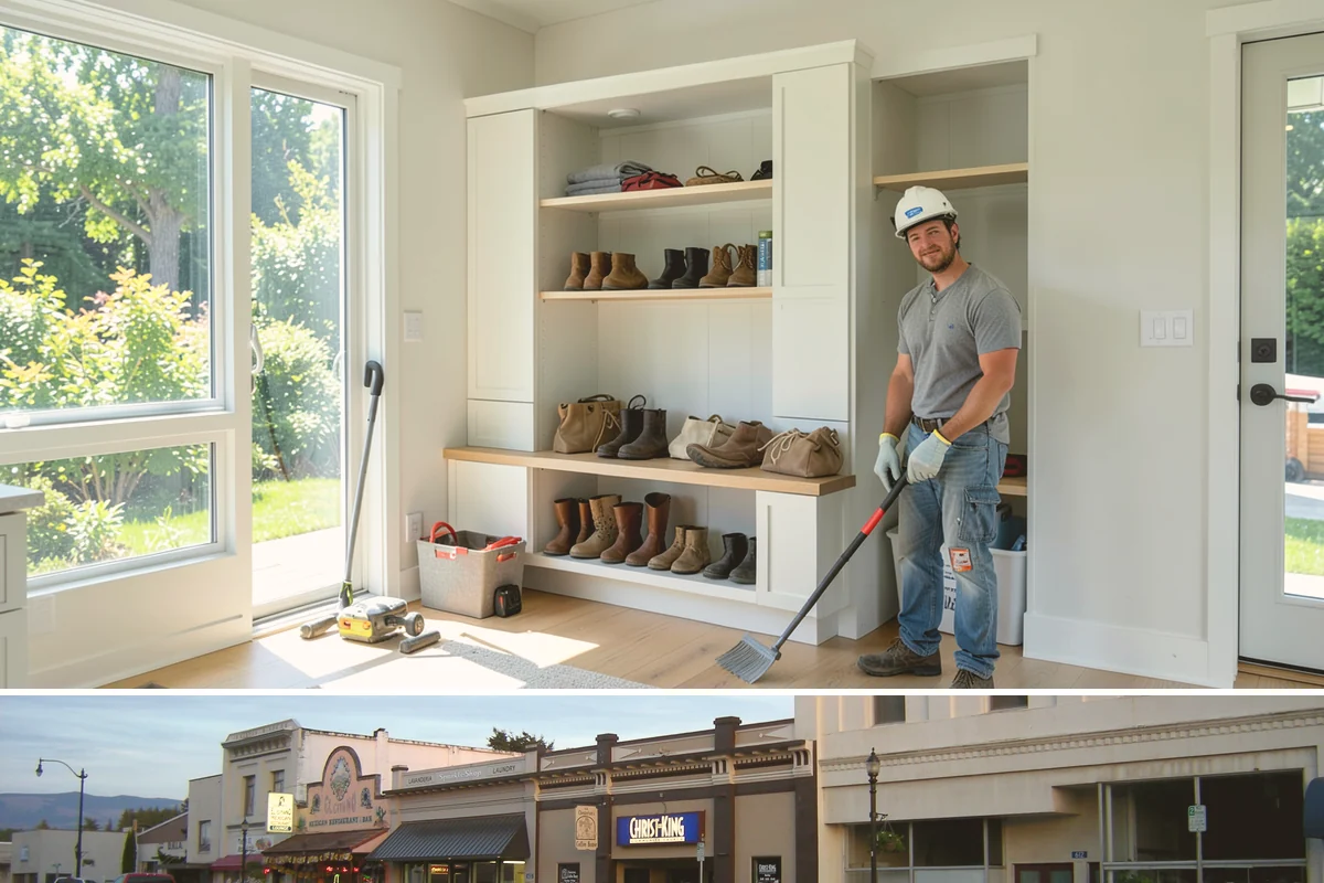 Entryway Flooring Installation in Burlington, Skagit County, WA - Entryway flooring is especially worth installing before the rainy season, though it can be completed any time of year.