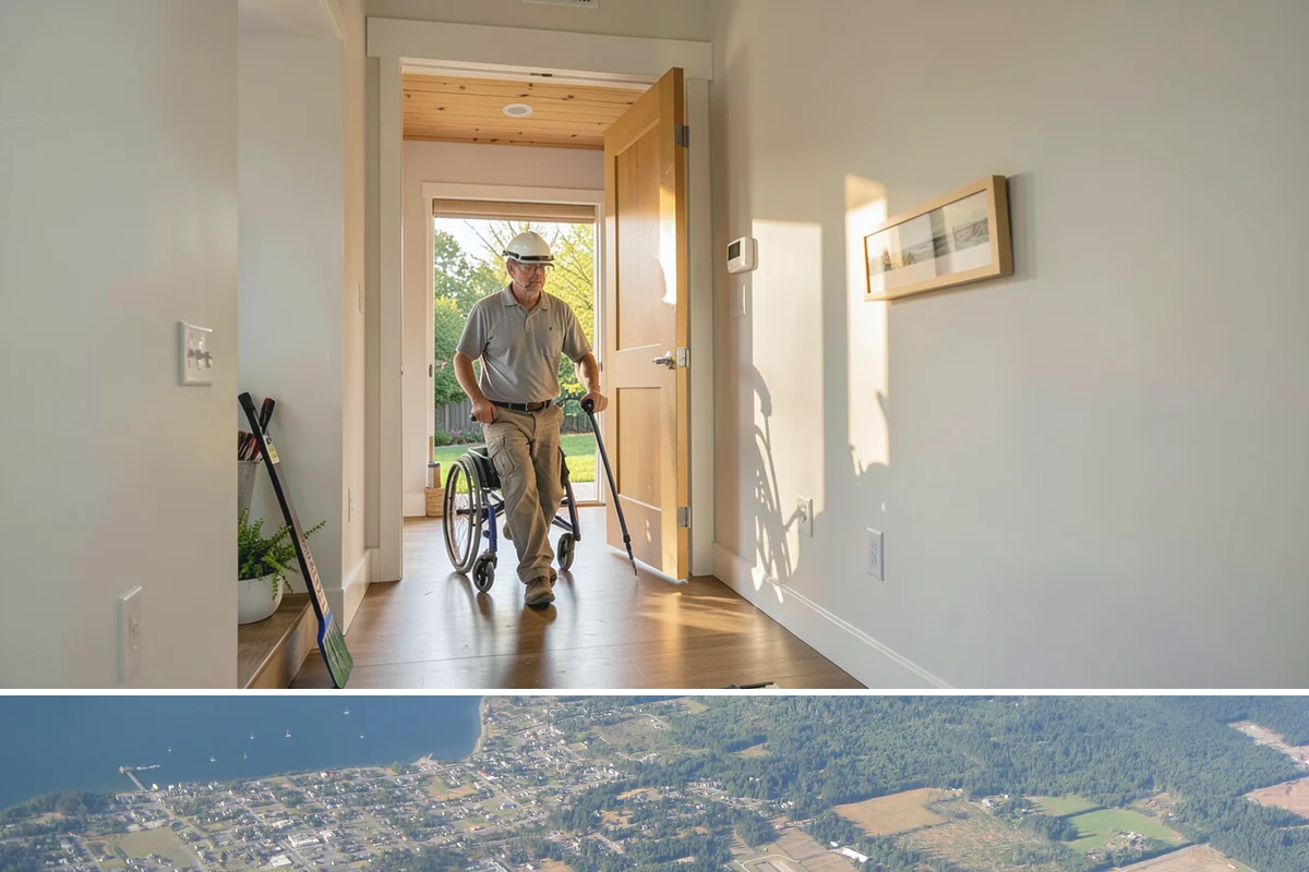 Entryway Flooring Installation in Coupeville, Island County, WA - Entryway flooring is especially worth installing before the rainy season, though it can be completed any time of year.