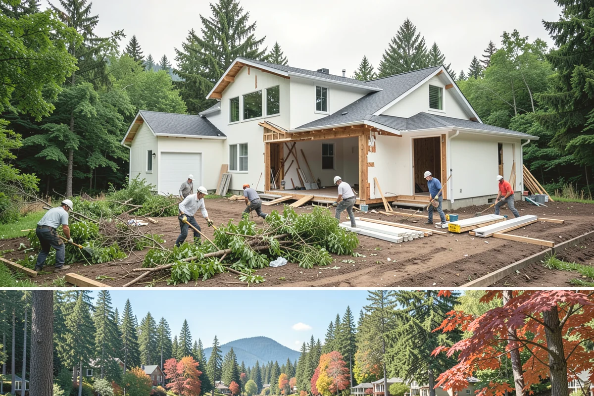 Entryway Flooring Installation in Covington, King County, WA - Entryway flooring is especially worth installing before the rainy season, though it can be completed any time of year.
