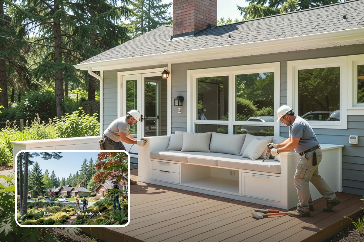 Entryway Flooring Installation in Edgewood, Pierce County, WA - Withstands tracked-in rain, mud, and grit