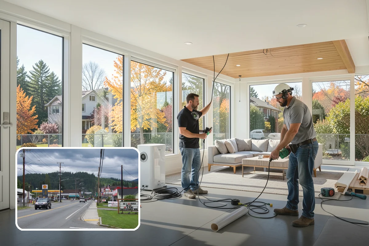 Entryway Flooring Installation in Granite Falls, Snohomish County, WA - Withstands tracked-in rain, mud, and grit