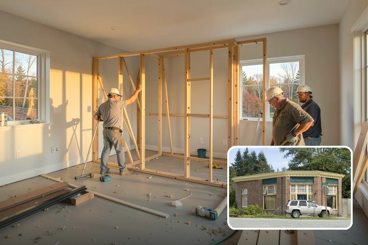 Entryway Flooring Installation in Hamilton, Skagit County, WA - Withstands tracked-in rain, mud, and grit