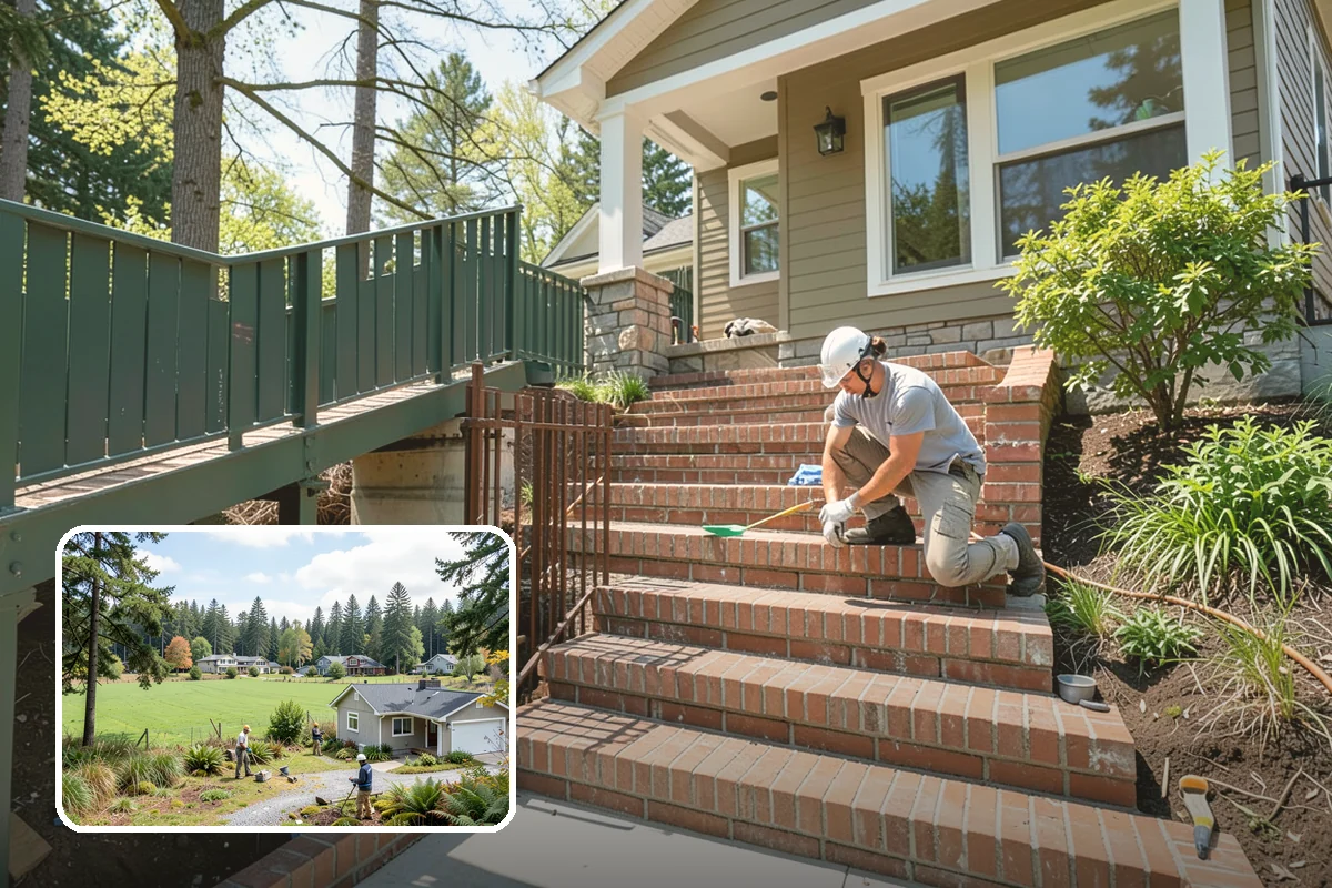 Entryway Flooring Installation in Lyman, Skagit County, WA - Withstands tracked-in rain, mud, and grit