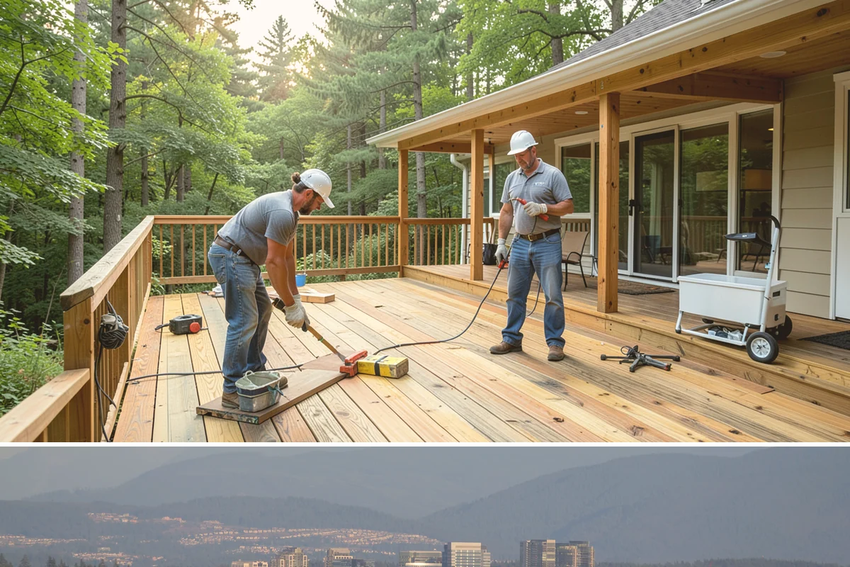 Entryway Flooring Installation in Medina, King County, WA - Entryway flooring is especially worth installing before the rainy season, though it can be completed any time of year.
