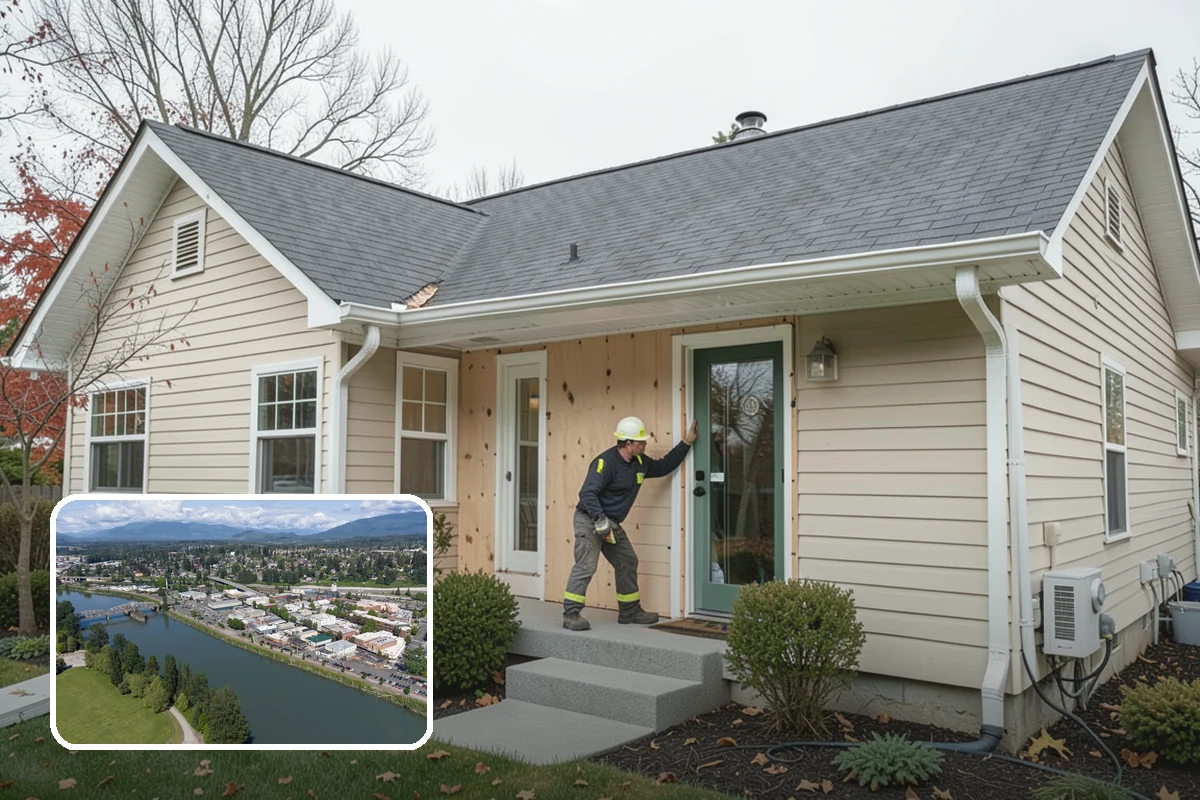 Entryway Flooring Installation in Mount Vernon, Skagit County, WA - Withstands tracked-in rain, mud, and grit