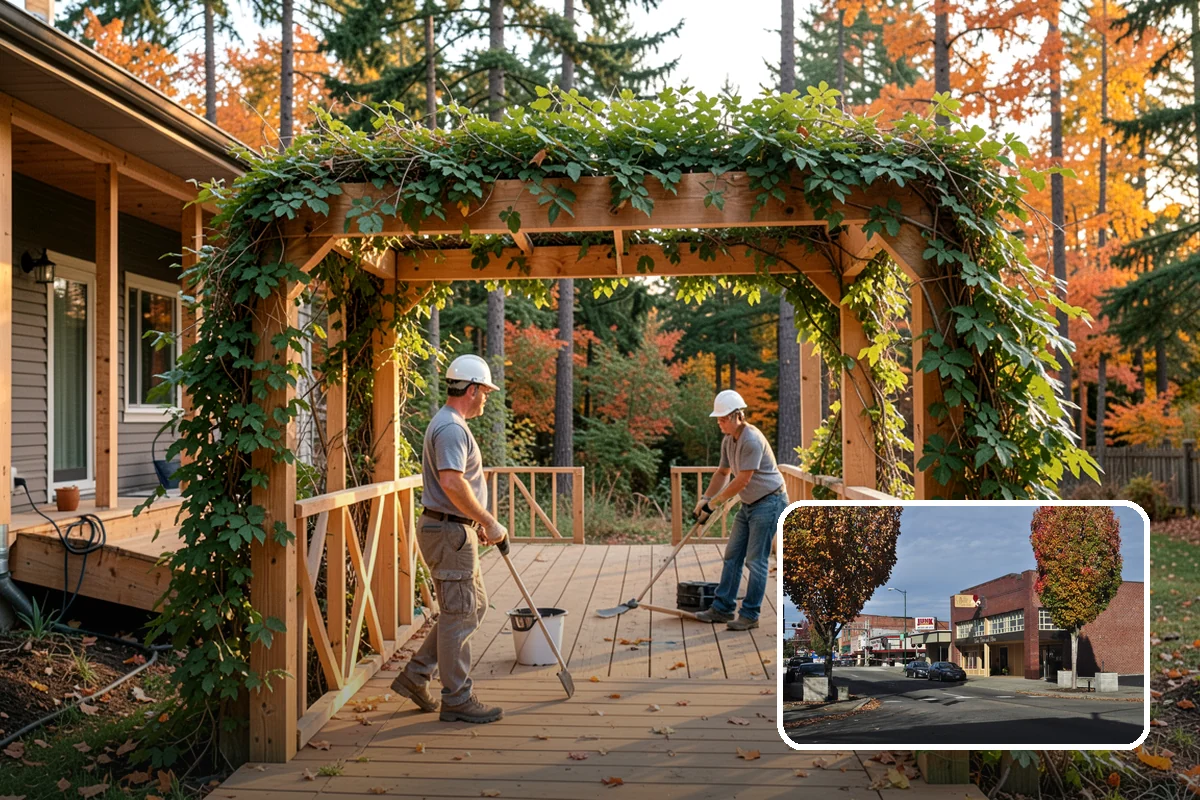 Entryway Flooring Installation in Puyallup, Pierce County, WA - Withstands tracked-in rain, mud, and grit