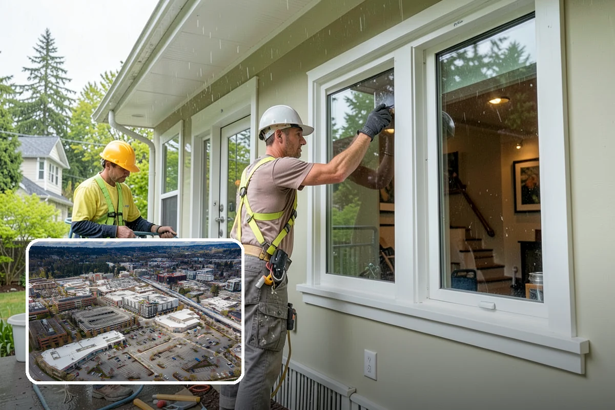 Entryway Flooring Installation in Redmond, King County, WA - Withstands tracked-in rain, mud, and grit