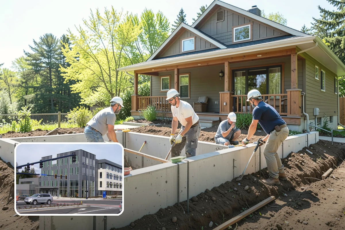 Entryway Flooring Installation in Shoreline, King County, WA - Withstands tracked-in rain, mud, and grit