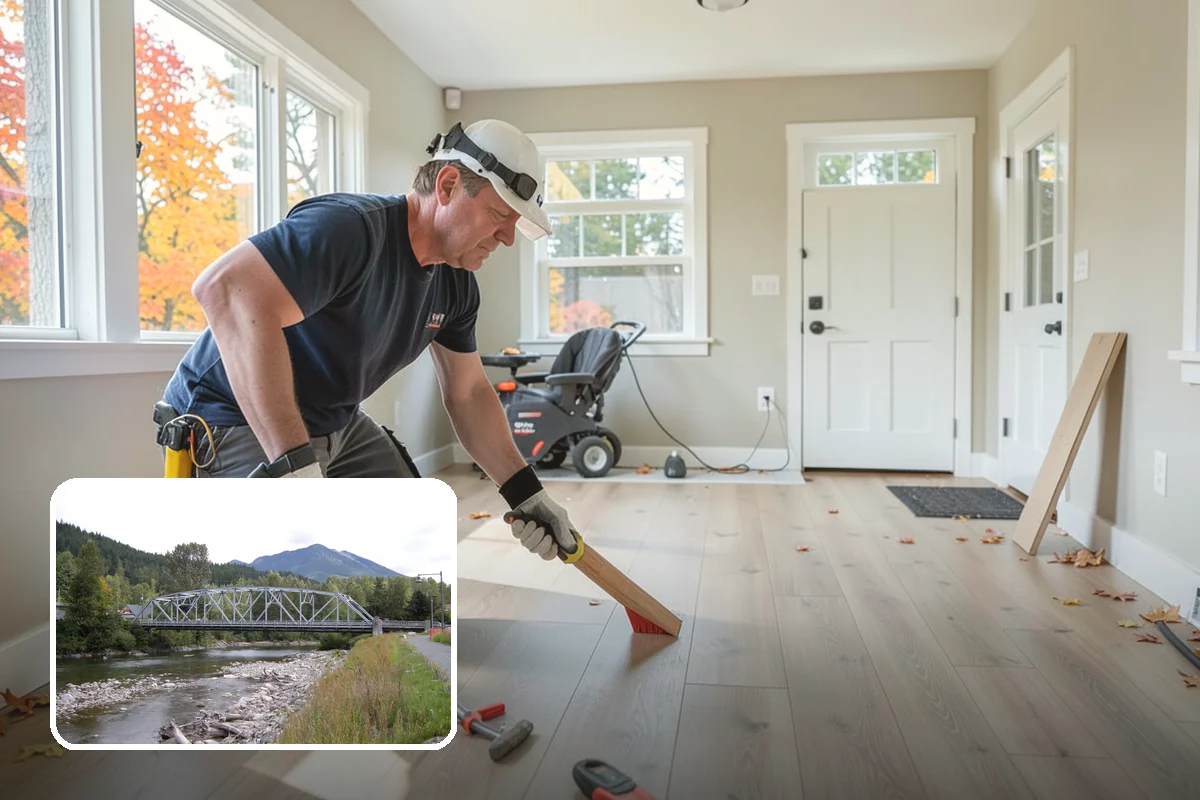 Entryway Flooring Installation in Skykomish, King County, WA - Withstands tracked-in rain, mud, and grit
