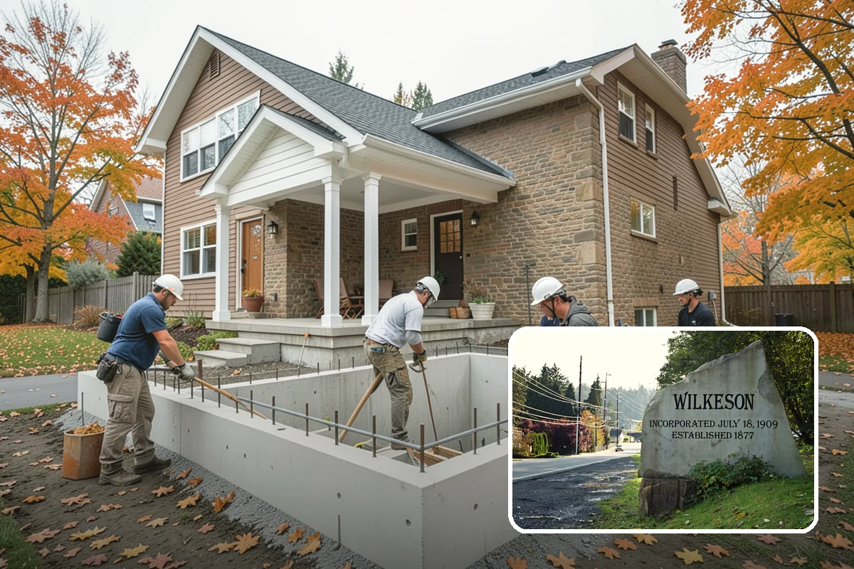 Entryway Flooring Installation in Wilkeson, Pierce County, WA - Withstands tracked-in rain, mud, and grit