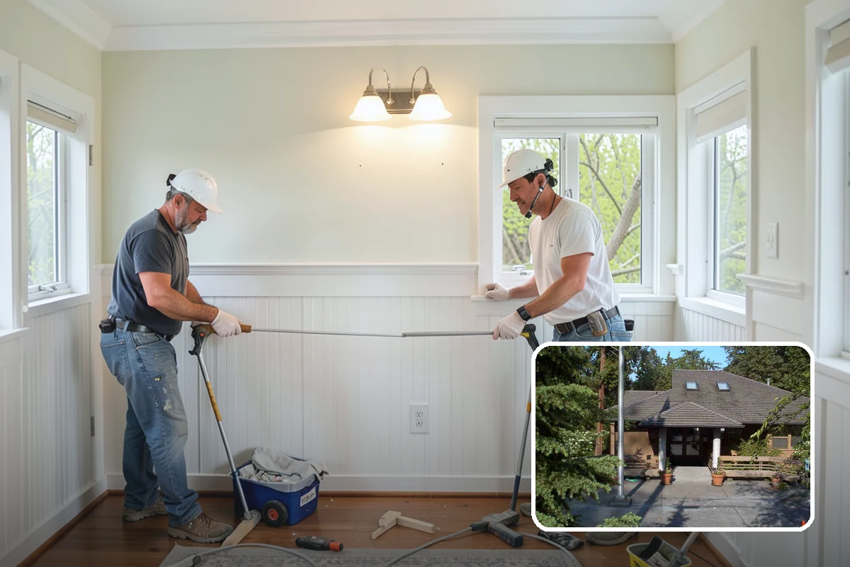 Entryway Flooring Installation in Yarrow Point, King County, WA - Withstands tracked-in rain, mud, and grit