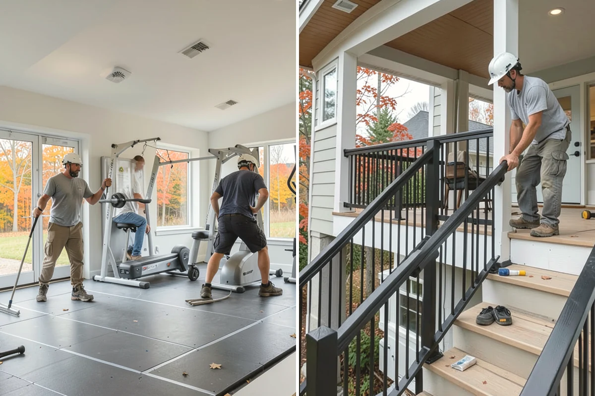 Epoxy Flooring Installation in Anacortes, Skagit County, WA - Grind and profile the concrete slab