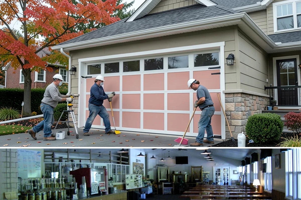 Epoxy Flooring Installation in Black Diamond, King County, WA - Warmer, drier months speed epoxy curing, though we control garage temperature to install successfully in cooler seasons too.