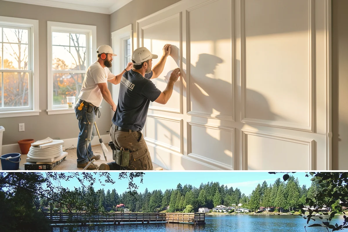 Epoxy Flooring Installation in Federal Way, King County, WA - Warmer, drier months speed epoxy curing, though we control garage temperature to install successfully in cooler seasons too.