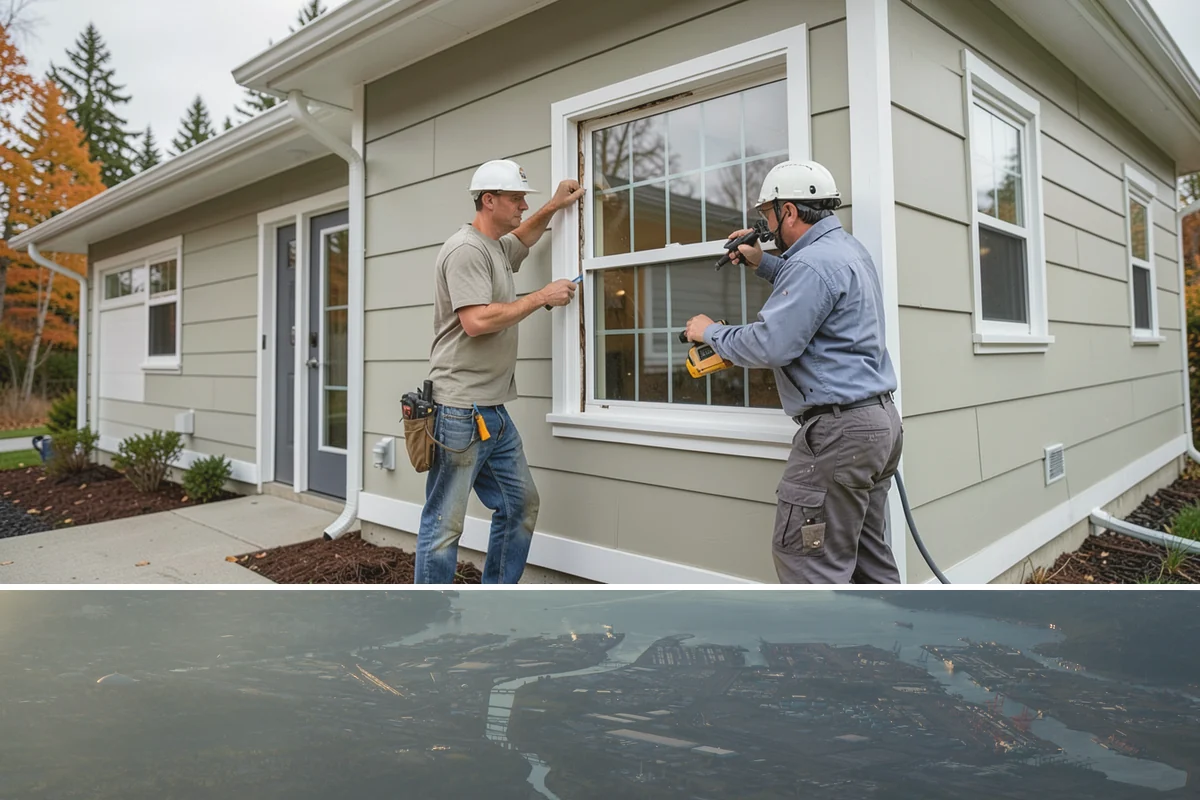 Epoxy Flooring Installation in Fife, Pierce County, WA - Warmer, drier months speed epoxy curing, though we control garage temperature to install successfully in cooler seasons too.