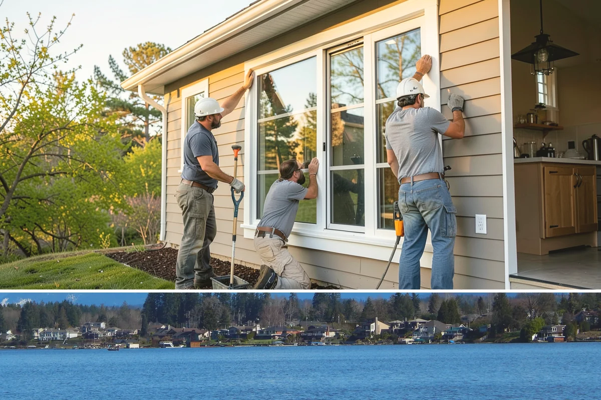 Epoxy Flooring Installation in Lake Stevens, Snohomish County, WA - Warmer, drier months speed epoxy curing, though we control garage temperature to install successfully in cooler seasons too.
